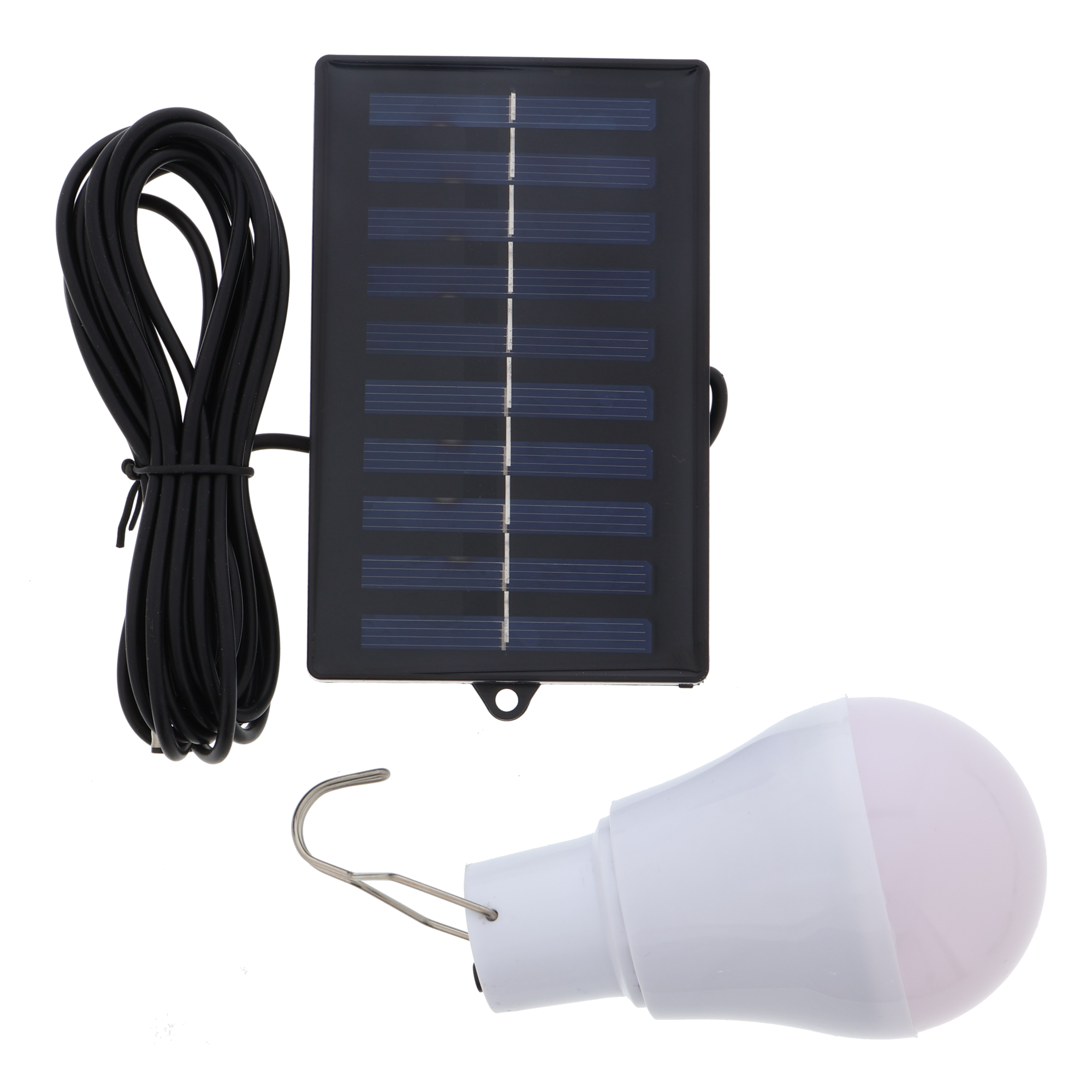 Solarlampe LED mit Solarpanel und Akku