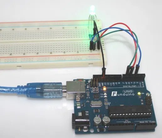 RGB-LED am Arduino ansteuern - Funduino