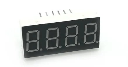 Vierstellige 7-Segment-Anzeige am Arduino - Funduino