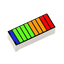 Display a 10 segmenti, indicatore a barra - 5V, 4 colori
