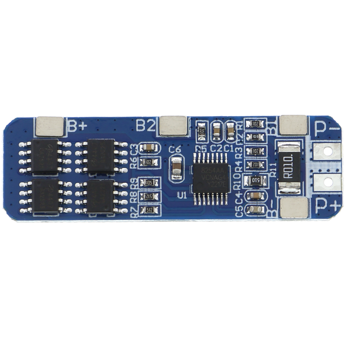 Regolatore di carica BMS HX-3S-01 da 10A per 3 batterie al litio Li-ion 18650