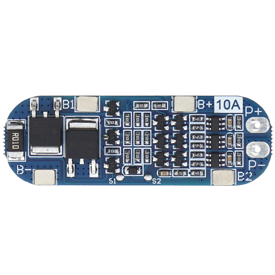 HX-3S-FL10 A-A BMS - charge controller for 3 Li-ion cells, 10 A