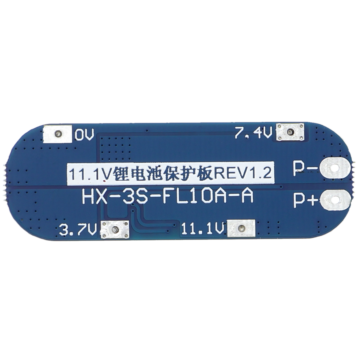 BMS 10A HX-3S-FL10A-A, contrôleur de charge pour 3 batteries Li-ion