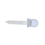 LED RGB de 10 mm – cathode commune (4 broches) – diode électroluminescente tricolore
