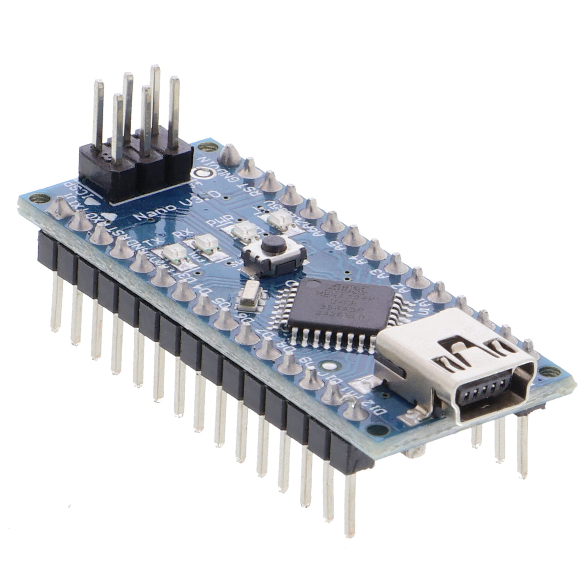 Funduino Nano R3 Mikrocontroller - ATmega328, FTDI FT232RL, Mini-USB