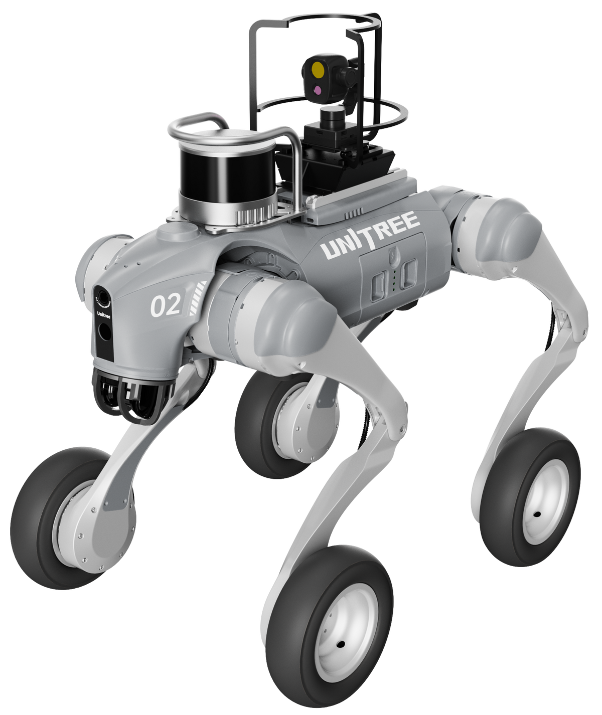 Master-Unitree Go2-W (à roues) Robot