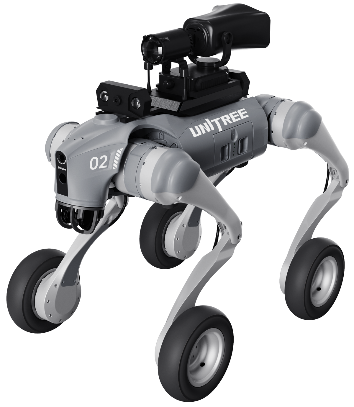 Master-Unitree Go2-W (à roues) Robot