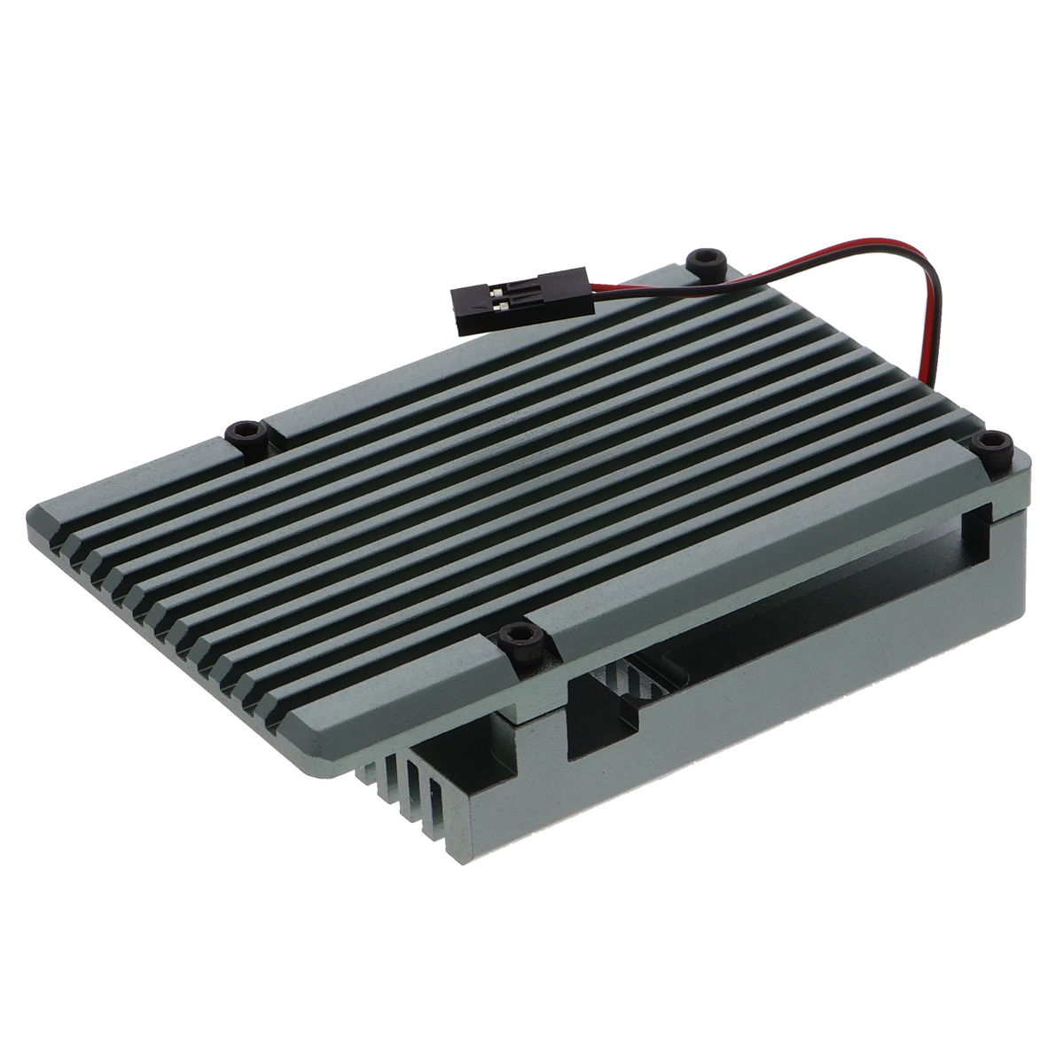 Armor Gehäuse für Raspberry Pi 4 - Aluminium mit Lüfter, verschiedene Farben