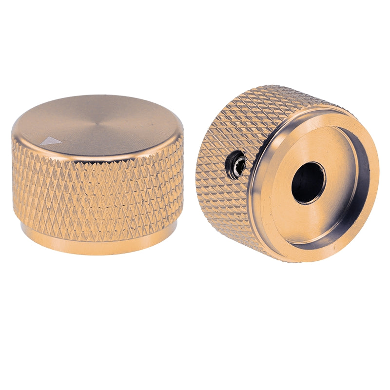 Mando giratorio para potenciómetro Master 20x15mm - potenciómetro de aluminio, negro