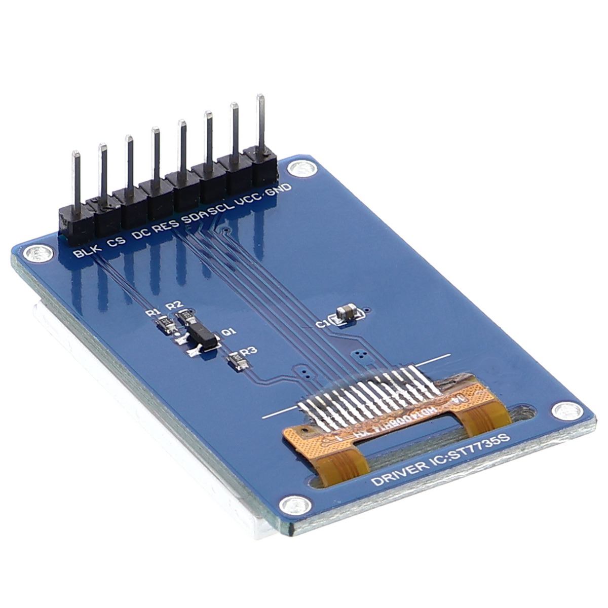 1.44 inch TFT LCD-display 128x128, SPI, ST7735, compatibel met Arduino