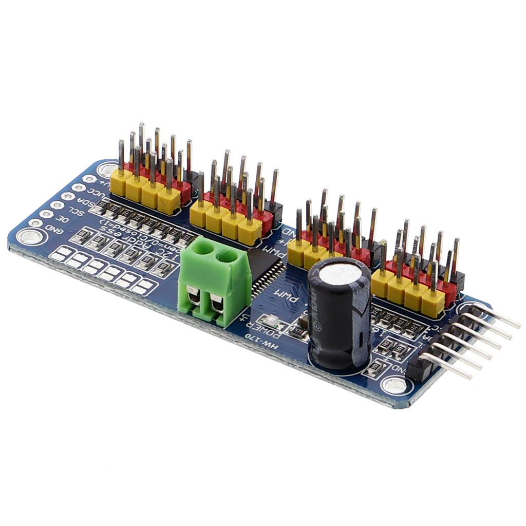 Pilote de servomoteurs PWM 16 canaux 12 bits I2C PCA9685