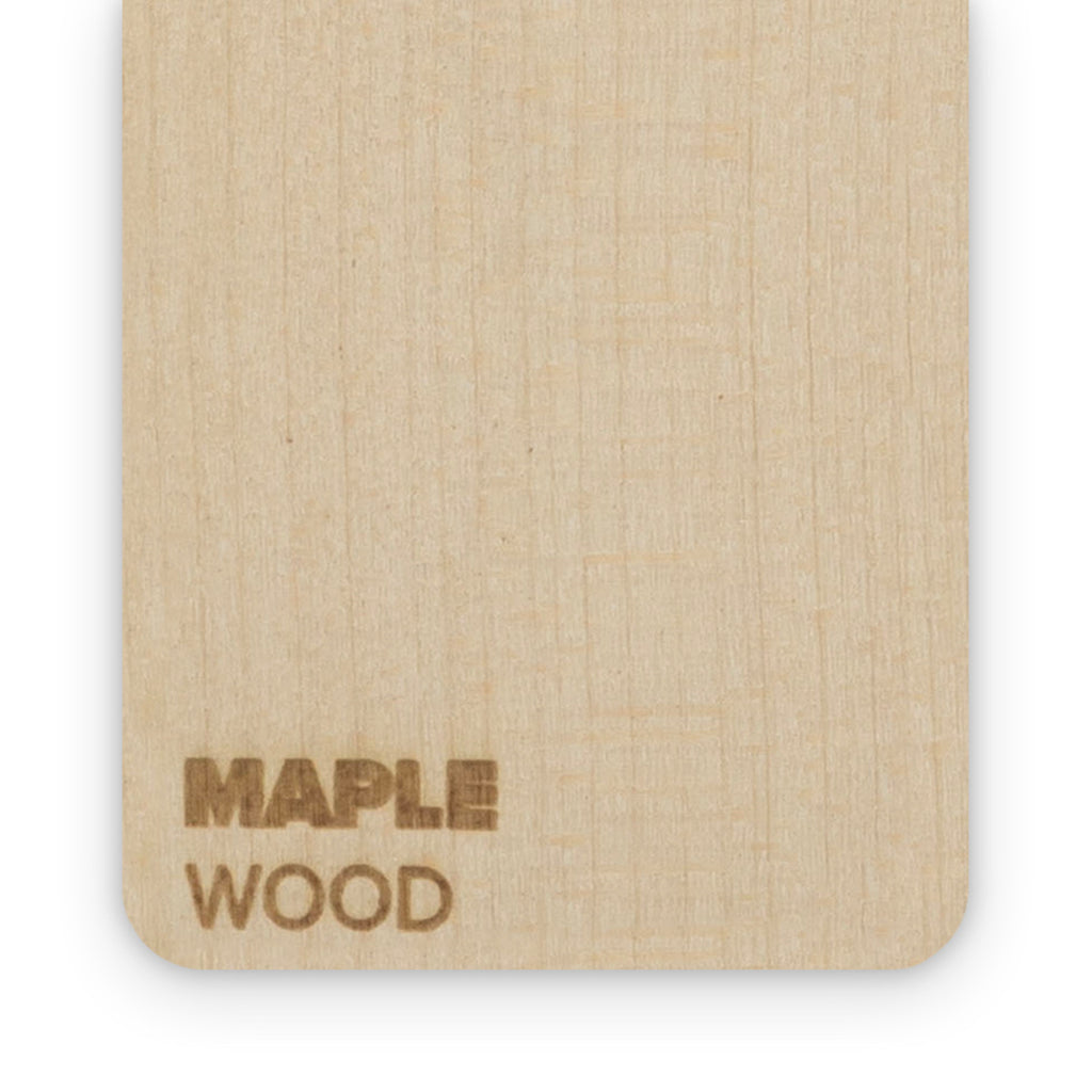 3 mm Wood Sheet for Laser Cutter - 375 x 600 mm, 3 pieces, various wood types