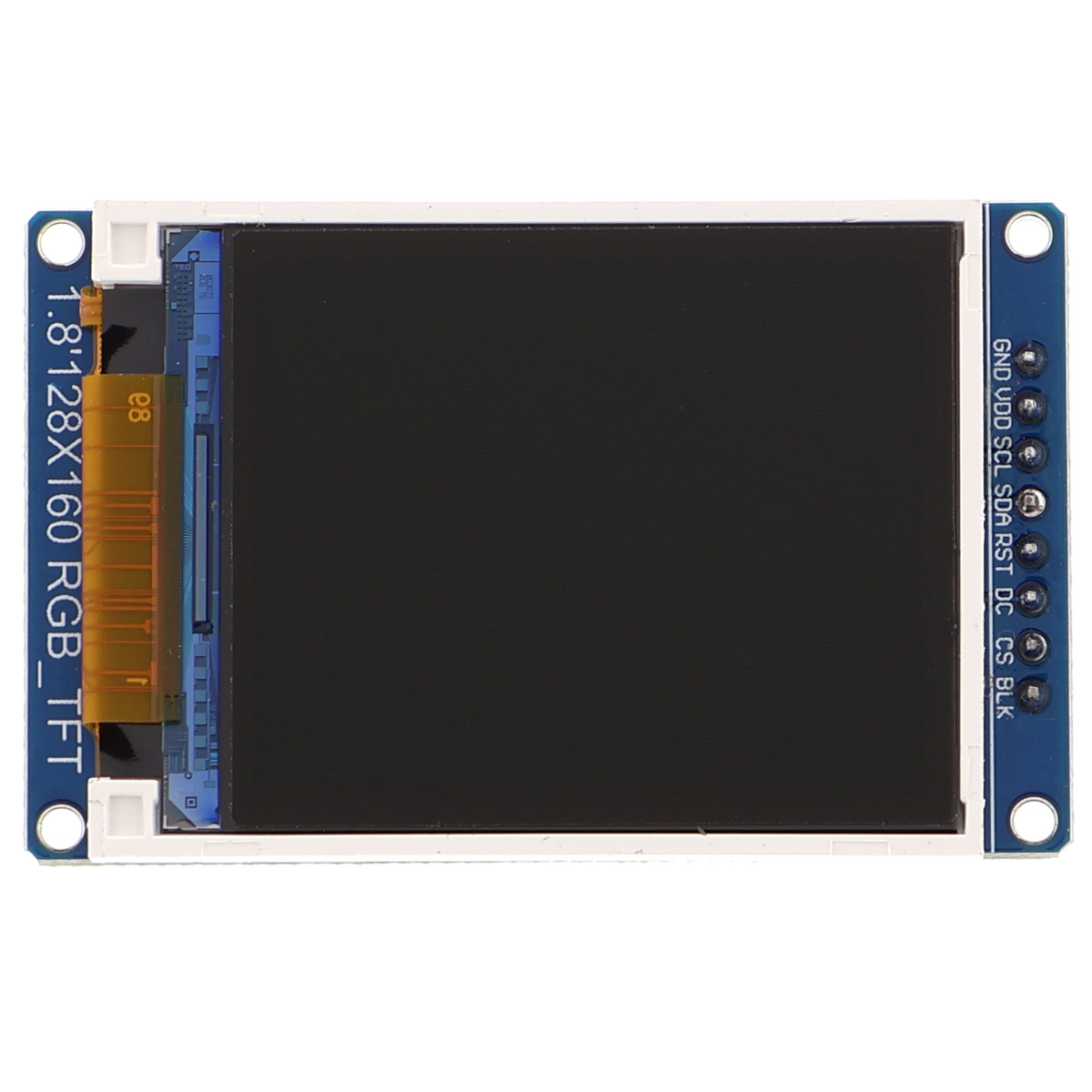 1.8-inch TFT LCD-display - 128x160, SPI, Arduino-compatibel