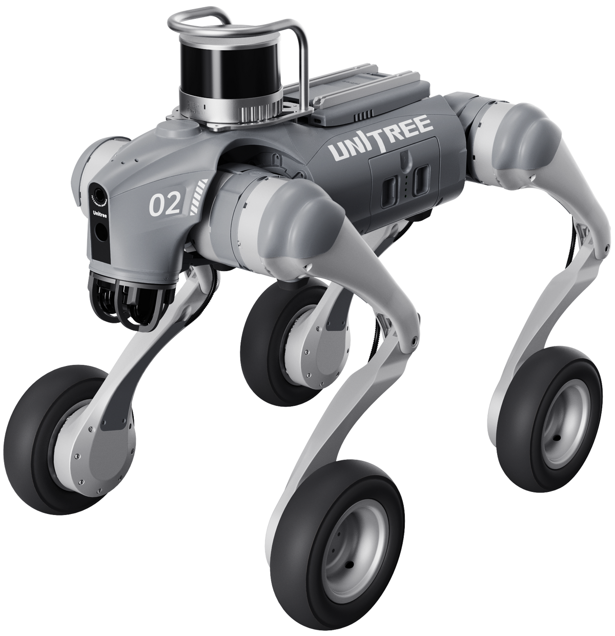 Master-Unitree Go2-W (à roues) Robot