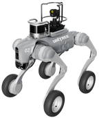 Master-Unitree Go2-W (Wheeled) robot