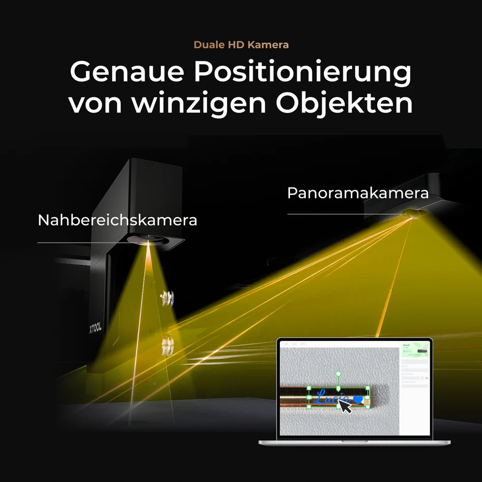 XTool P2 - CO2 Lasercutter 55 W, verschiedene Ausführungen und Farben