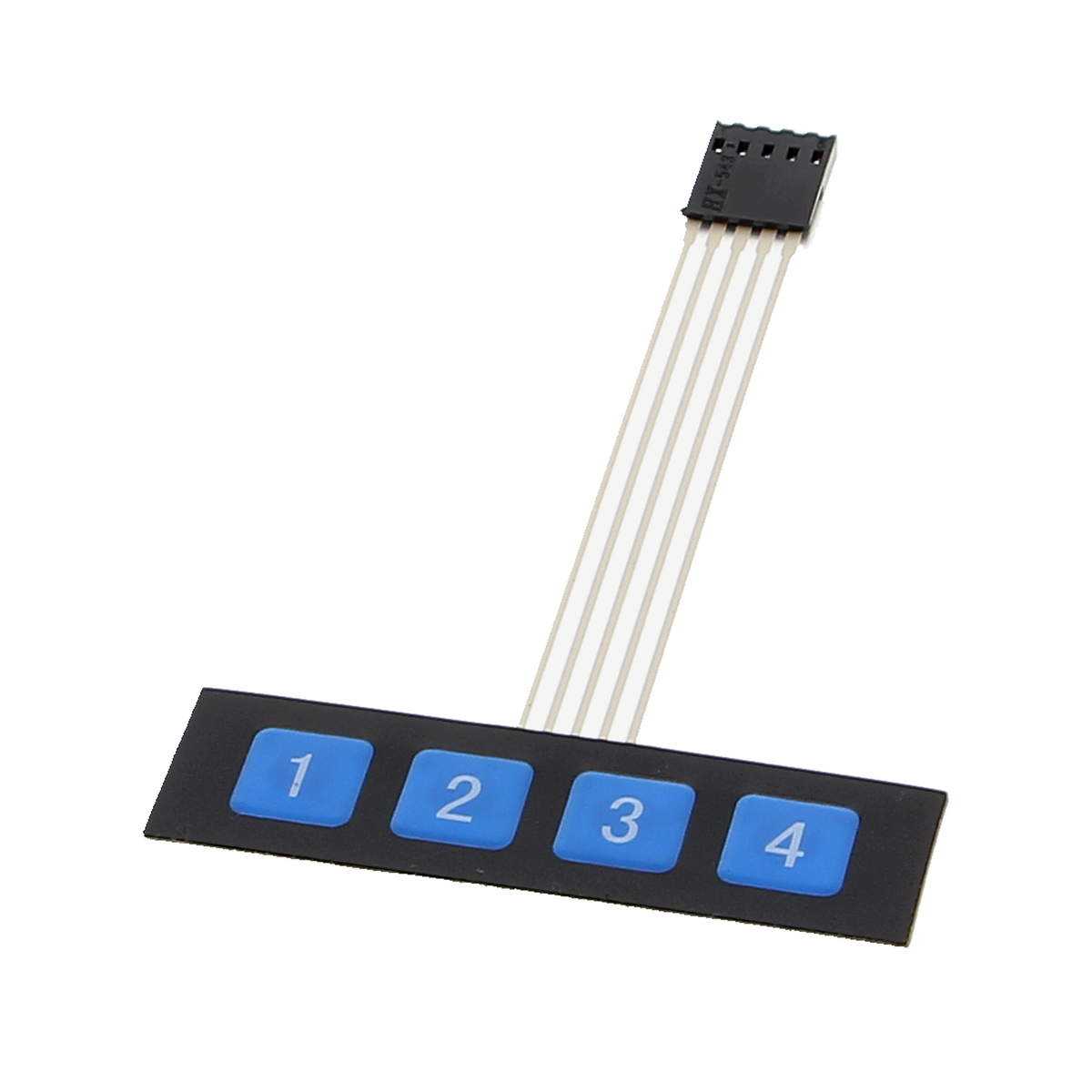 Tastenfeld 1x4 - Folientastatur, 5 V