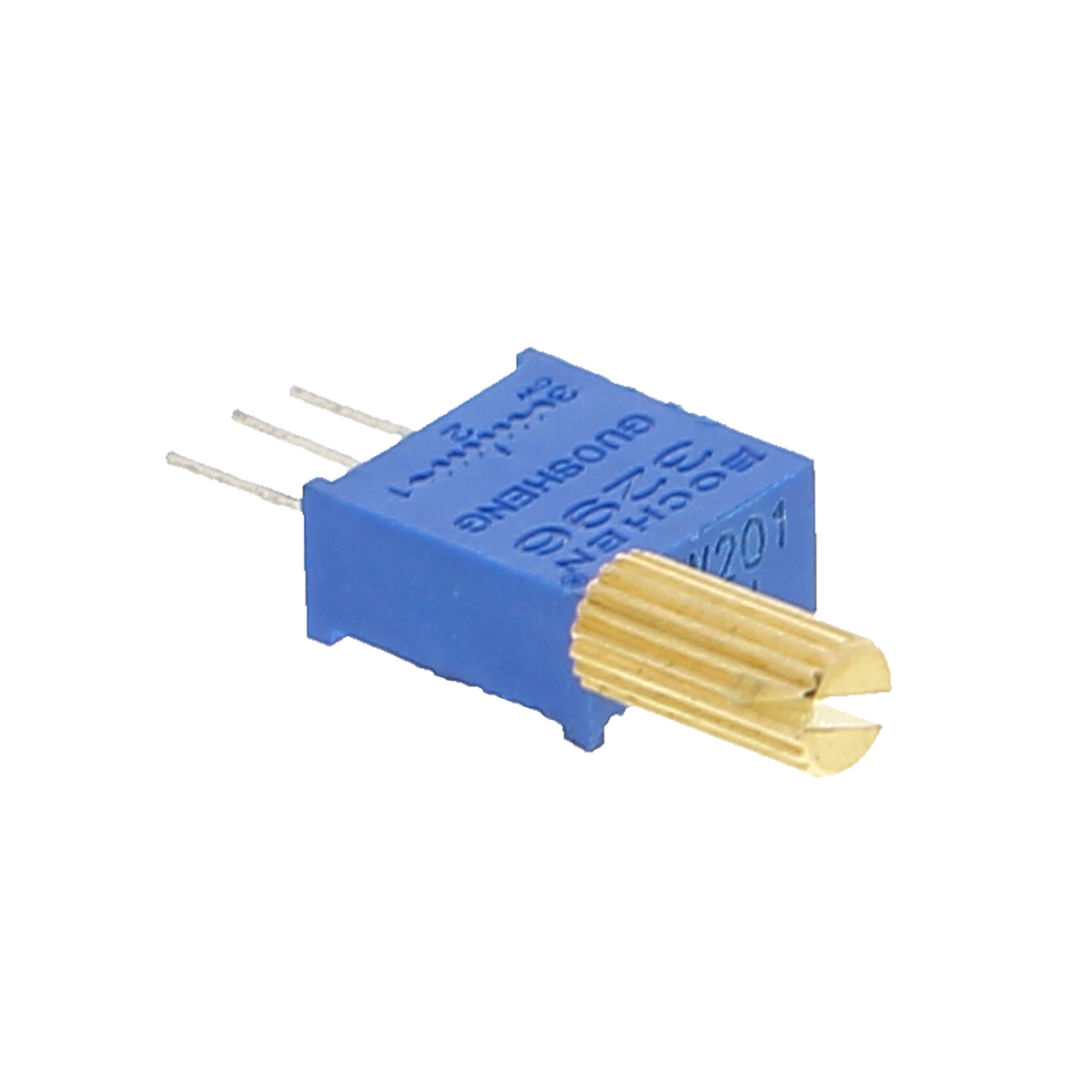 Trimmer de précision / potentiomètre rotatif de 200 Ohm avec longue tige métallique