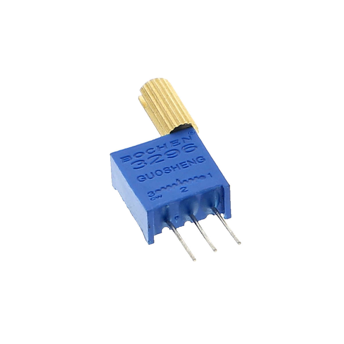 Trimmer de précision / potentiomètre rotatif de 200 Ohm avec longue tige métallique