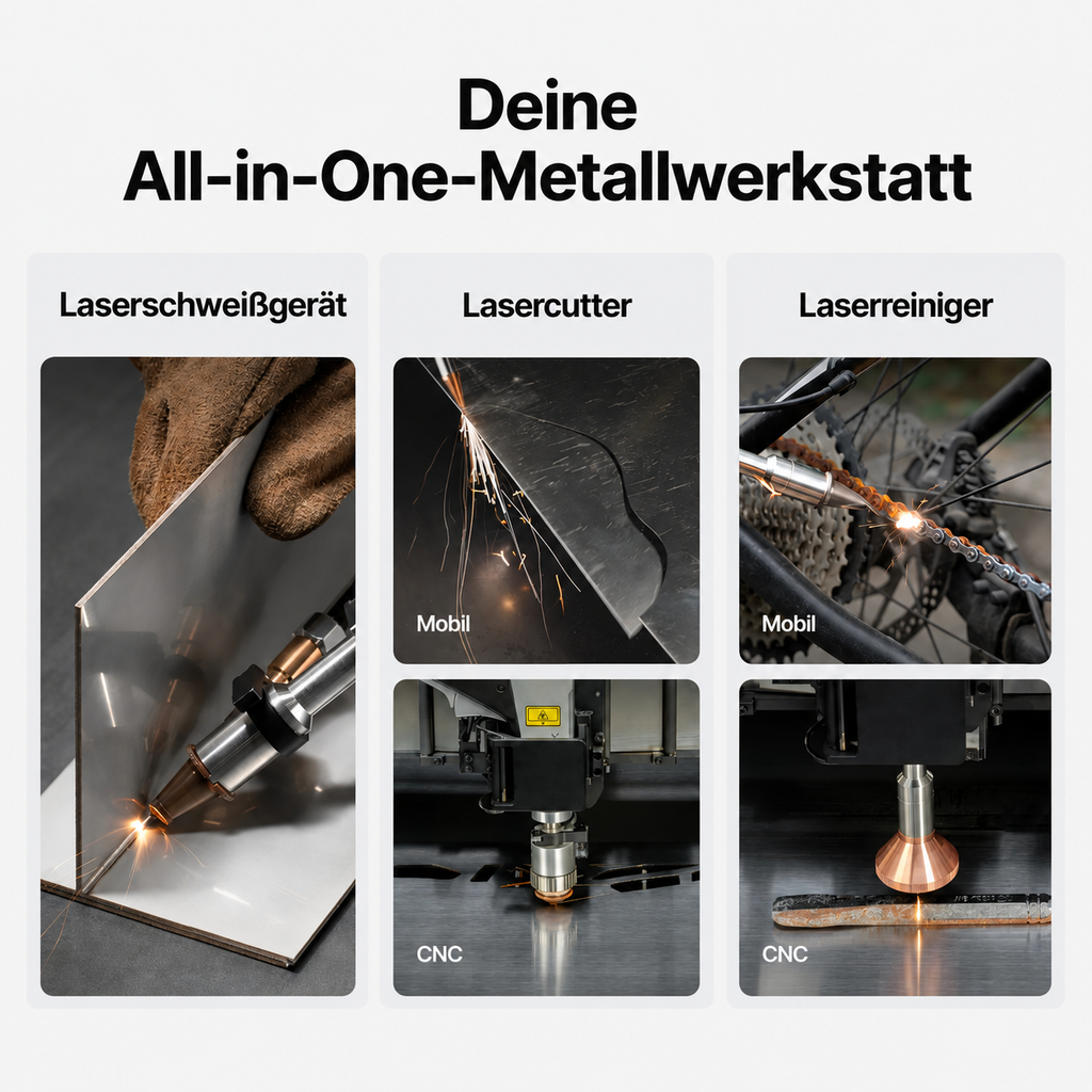 Master-xTool MetalFab saldatrice laser 800W/1200W