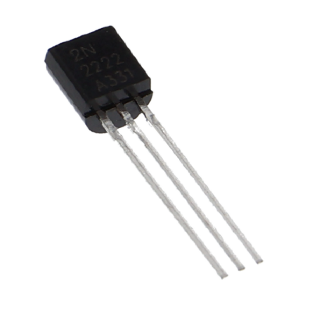 2N2222 - transistor NPN, 40V, 0.8A, 0.5W