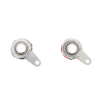 4 mm banana socket - 2 pieces, red and black, panel-mount