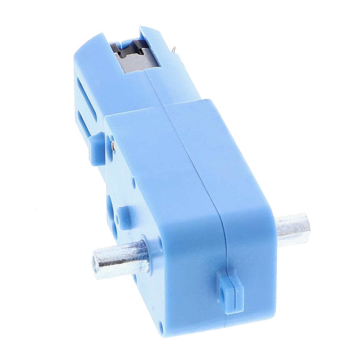 3-6V TT-tandwielmotor - 1:90 overbrenging, volledig metalen tandwielkast, dubbele as, 110RPM