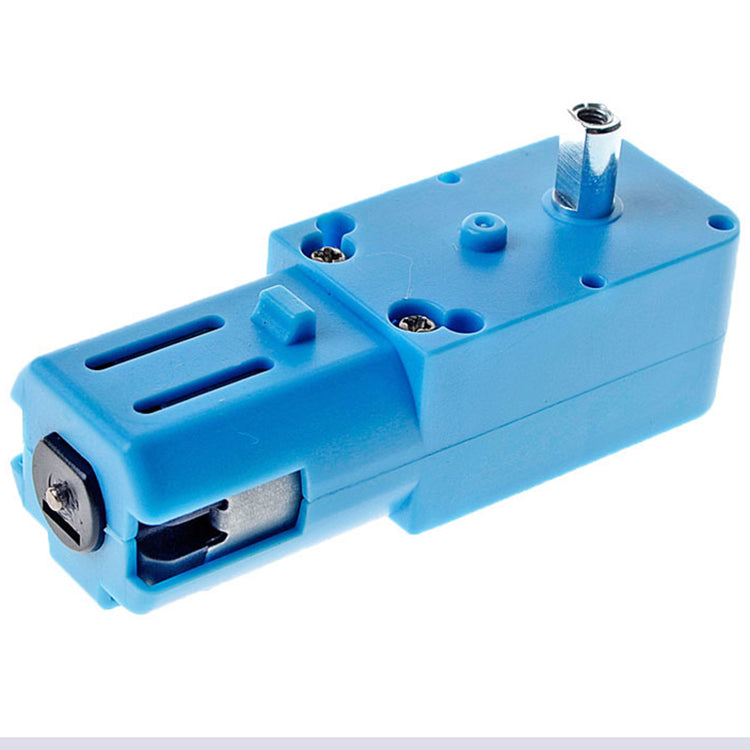 3-6V TT-tandwielmotor - overbrenging 1:90, volledig metalen tandwielkast, enkele as, 200RPM