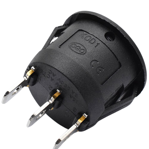 Interruptor basculante de 3 pines - interruptor de encendido-apagado de 1 polo, KCD1-105