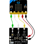 MonkMakes Sensorplatine für micro:bit - Licht, Temperatur, Lautstärke