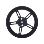 Ruota da 56 mm per microservo (SG90 / SG92 / MG90) - ruota per servo per robotica e modellismo