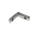 Conector de esquina interior oculto Master (forma de L) para perfiles de aluminio 2020 / 3030 / 4040 / 4545