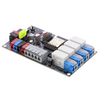 Placa de control IoT DIY Gledopto DM-001W ESP32 con interruptor de relé de 4 canales (6A), entrada de 5-24V DC