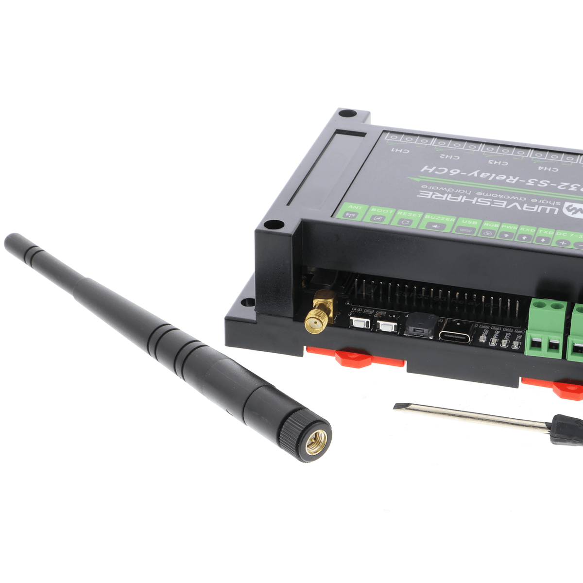 Carte de commande industrielle ESP32-S3, module relais réseau WiFi industriel à 6 canaux