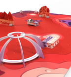 Tapis de défis Ozobot : Mars