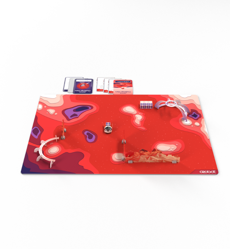 Tapis de défis Ozobot : Mars