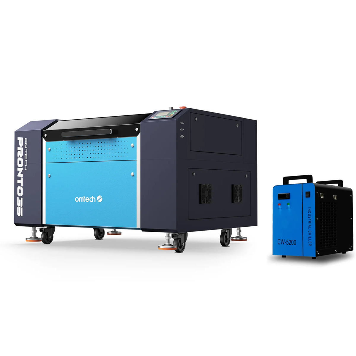 OMTech Pronto-35S Lasercutter - 60 W CO2, 700 x 500 mm