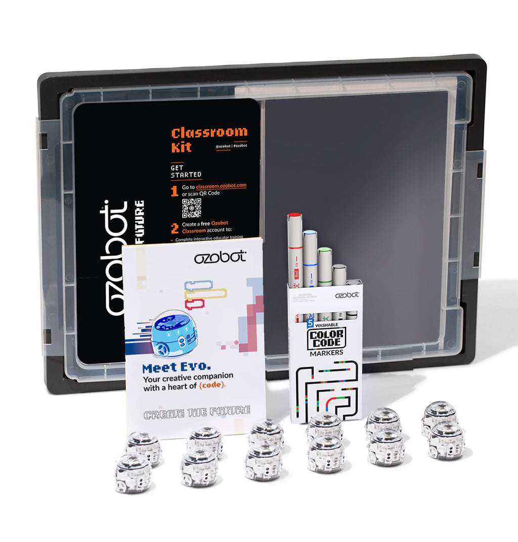 Ozobot Evo classroom set - 12 educational robots for schools