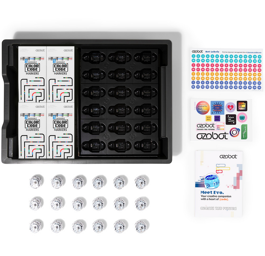 Kit para clase Ozobot Evo (18 unidades)