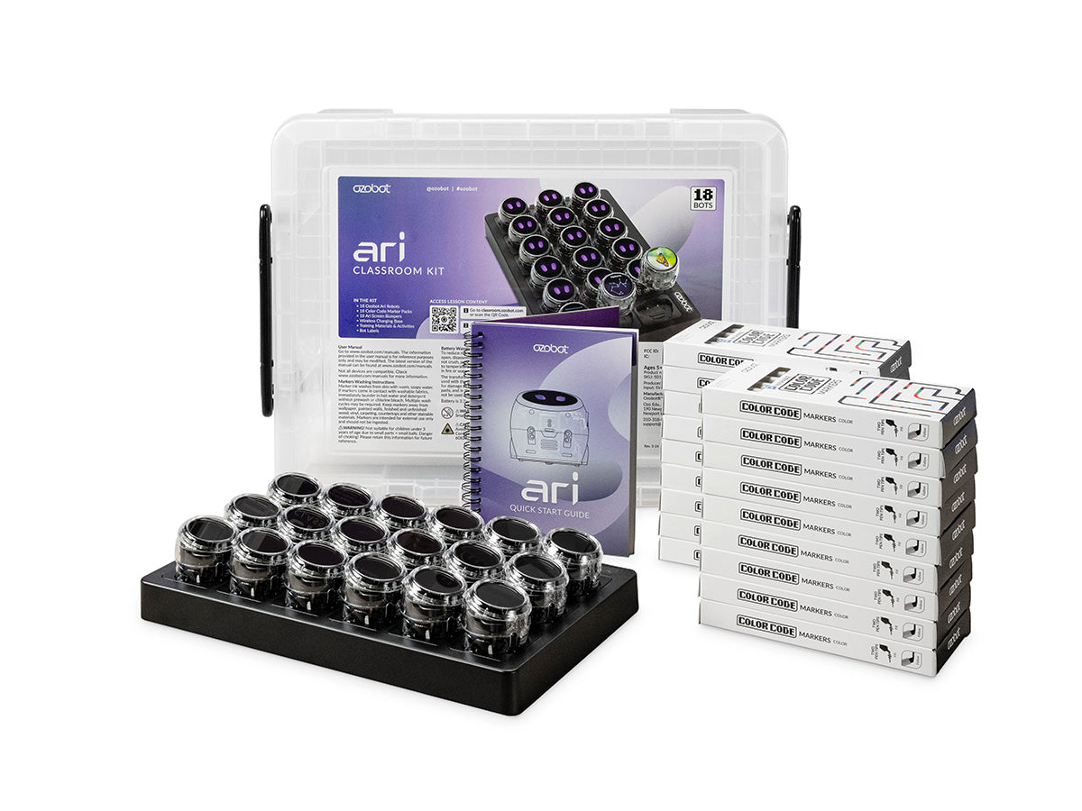 Kit de classe Ozobot Ari (18 unités)