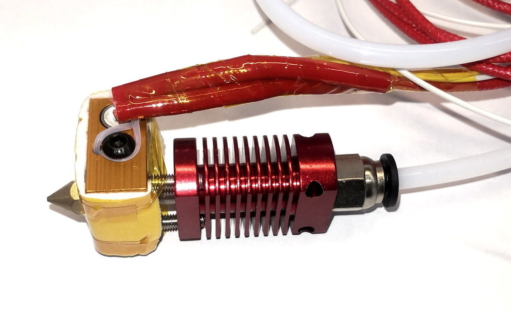 3D-printer MK8-hotendkit 24V CR-10 Ender 3 enz. 1.75/0.4mm