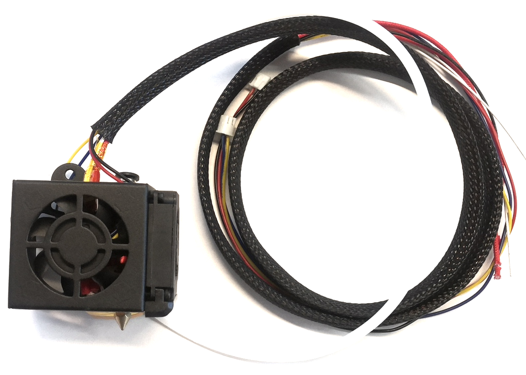 3D-printer-MK8-hotend-compleetset 24 V, 1.75/0.4 mm met ventilator - CR-10S Pro, Ender 3 enz.