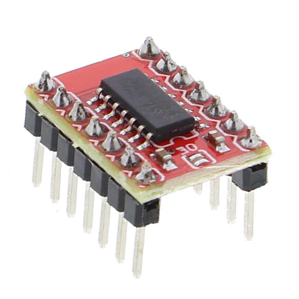 TXB0104 level shifter - 4-channel bidirectional, 3.3 V to 5 V