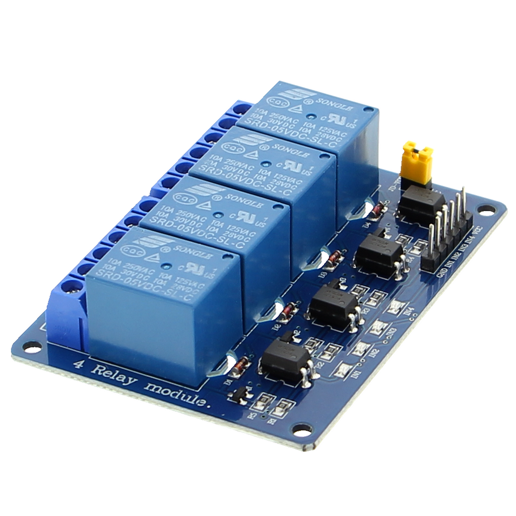 Module relais 4 canaux - 5V