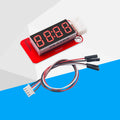 Display a 7 segmenti a 4 cifre, 0,36" (TM1637), rosso, JST XH2.54 3P