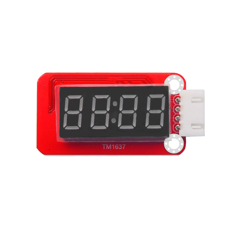 Display a 7 segmenti a 4 cifre, 0,36" (TM1637), rosso, JST XH2.54 3P