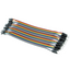 Cavi per breadboard maschio-femmina - 40 pezzi, 20 cm
