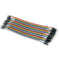 40 cables para protoboard macho/hembra (20cm)