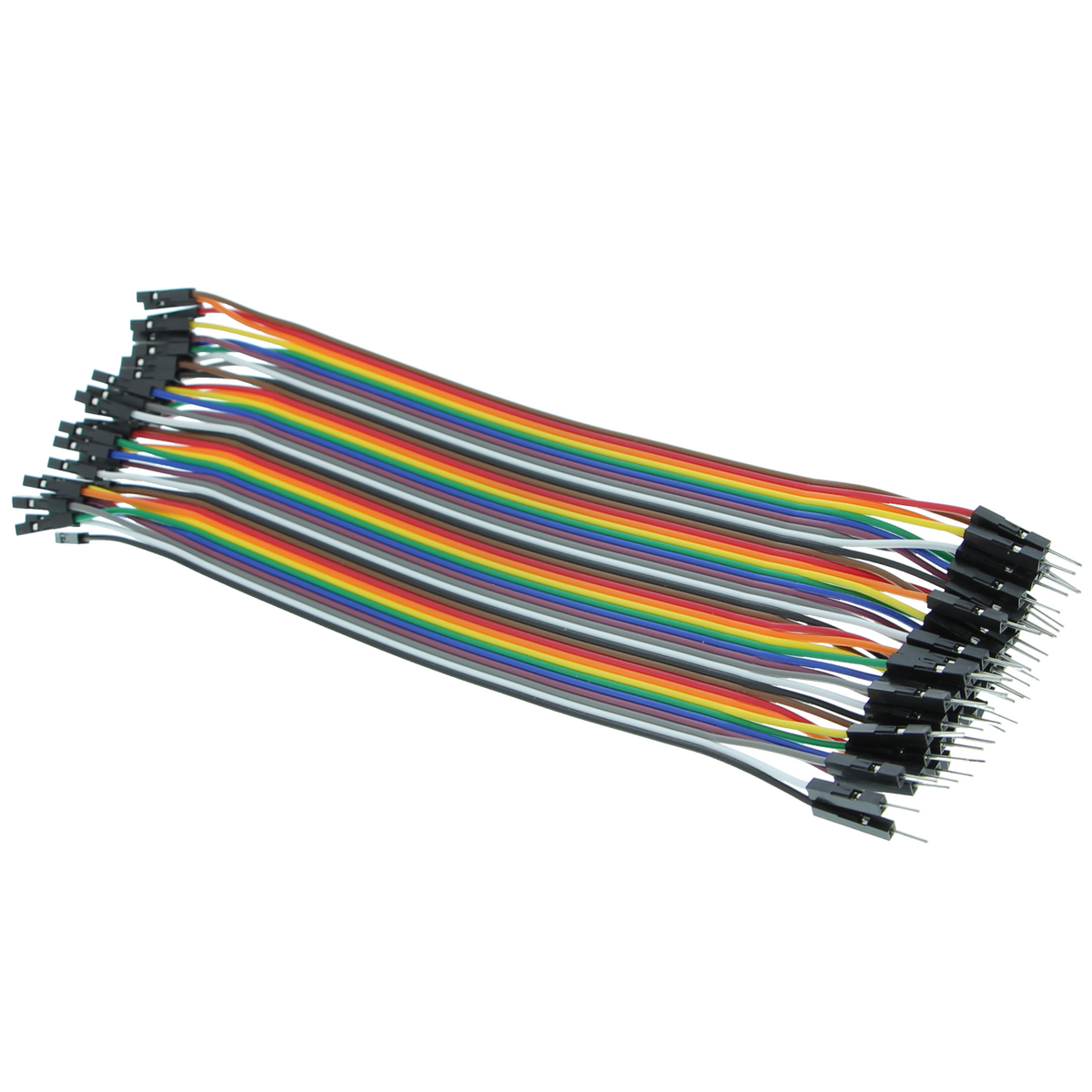 Breadboardkabel männlich-weiblich - 40 Stück, 20 cm