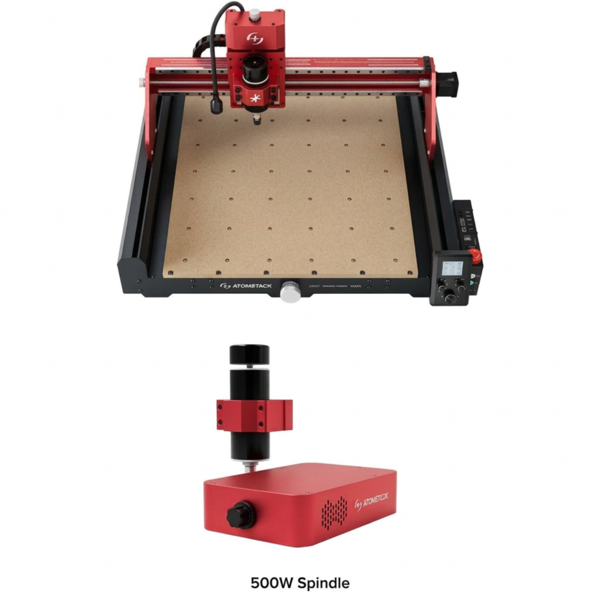 AtomStack C4 Pro - Desktop CNC-Fräse, 420 x 420 mm, ±0,01 mm